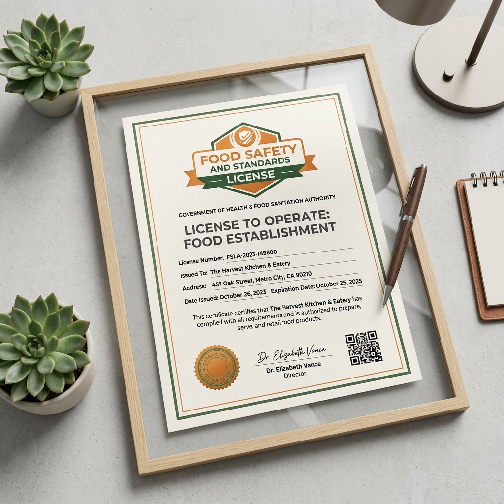 FSSAI Central License