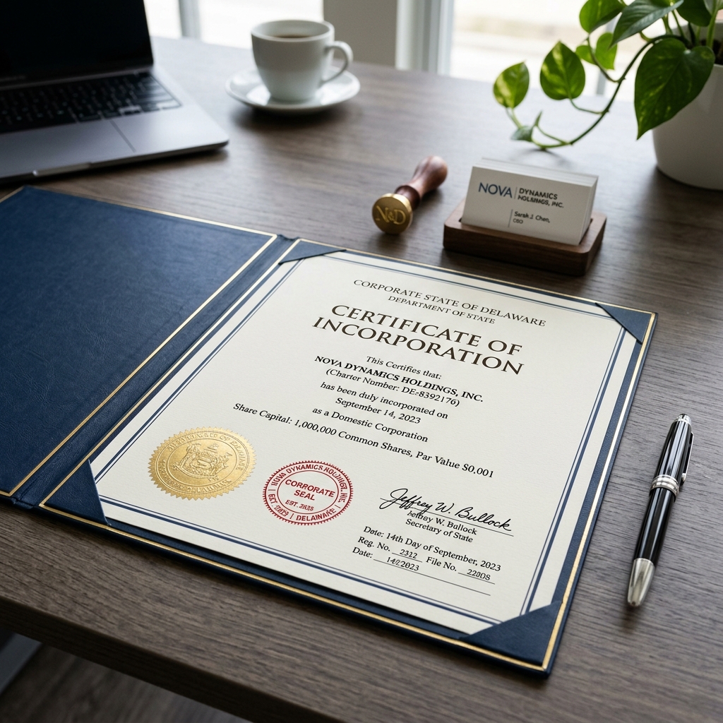 Certificate of Incorporation